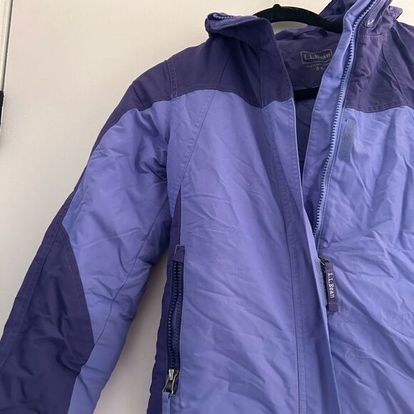 L.L Bean Kids Coat Windbreaker Waterproof Windproof - Picture 3 of 4